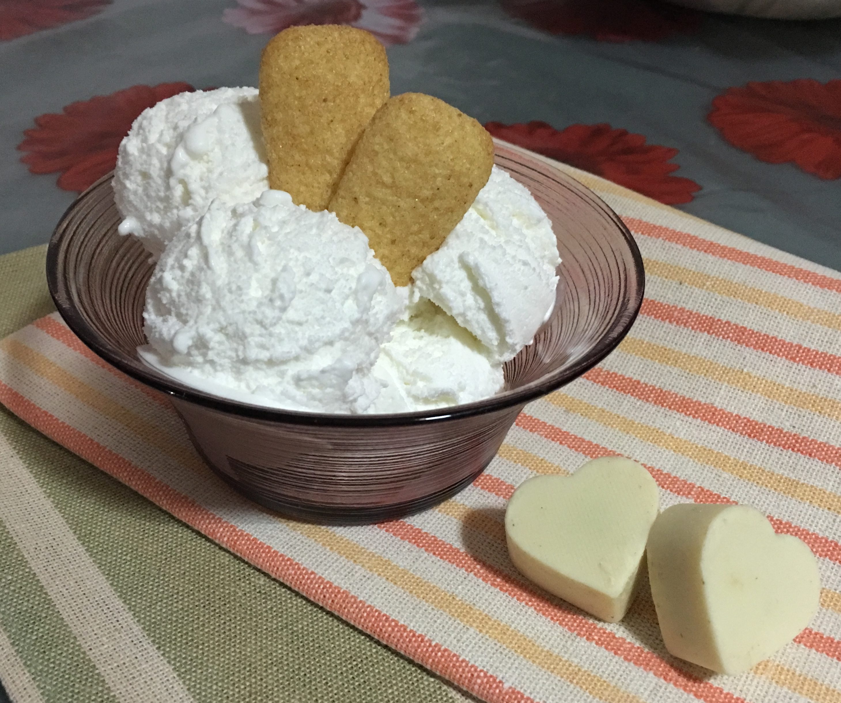 Gelato Furbo Alla Panna Senza Gelatiera Una Pigra In Cucina